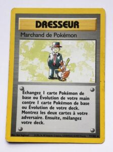 Marchand De Pok Mon Set De Base Carte Pokemon