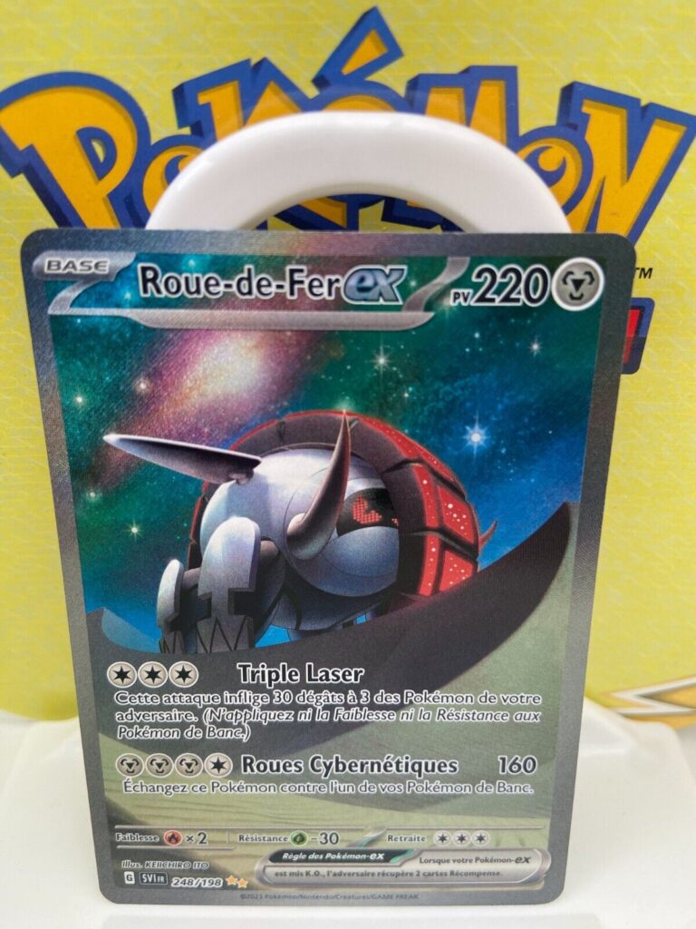 Roue De Fer Ex 248 198 Ecarlate Et Violet Carte Pokemon