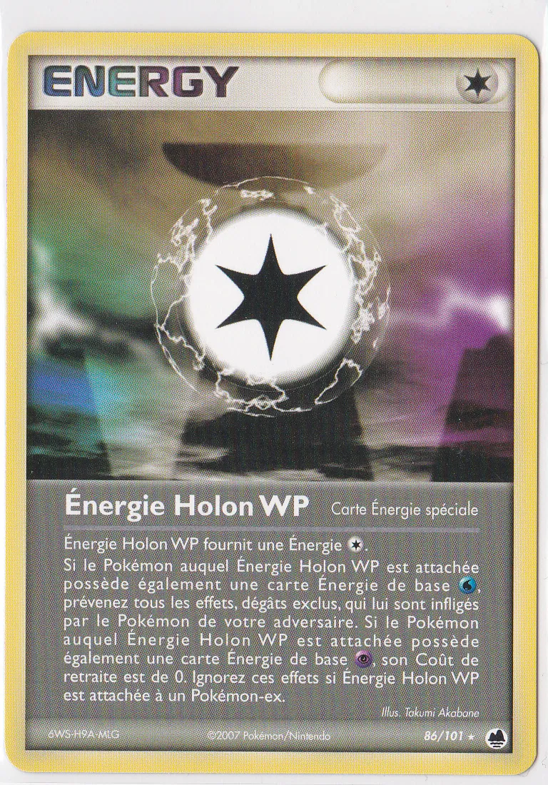 Énergie Holon WP 86 101 EX Ile des Dragons carte Pokemon