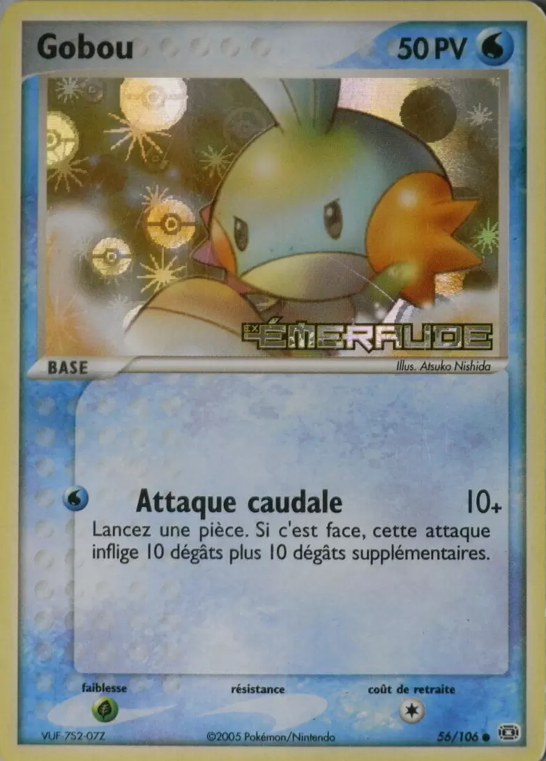 Gobou Ex Emeraude Carte Pokemon