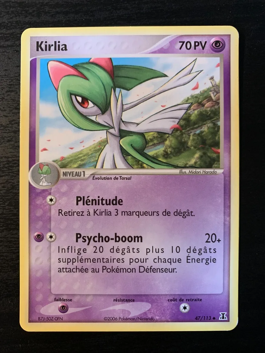 Kirlia Ex Esp Ces Delta Carte Pokemon