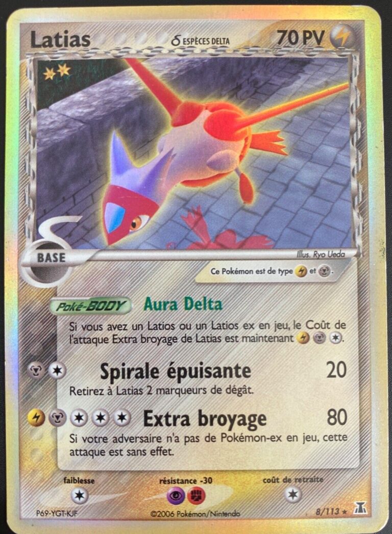 Latias Ex Esp Ces Delta Carte Pokemon