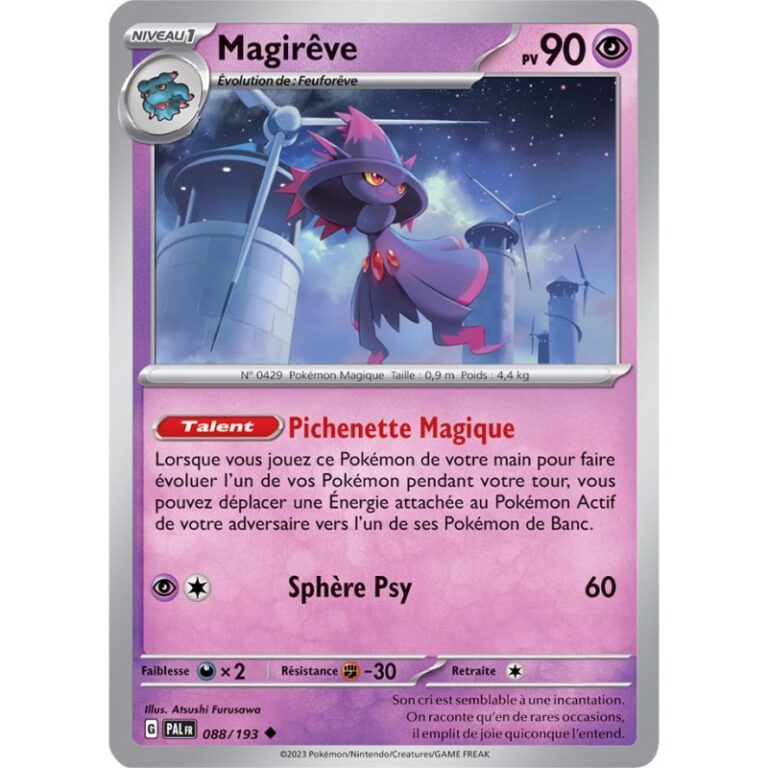 Magir Ve Volutions Paldea Carte Pokemon