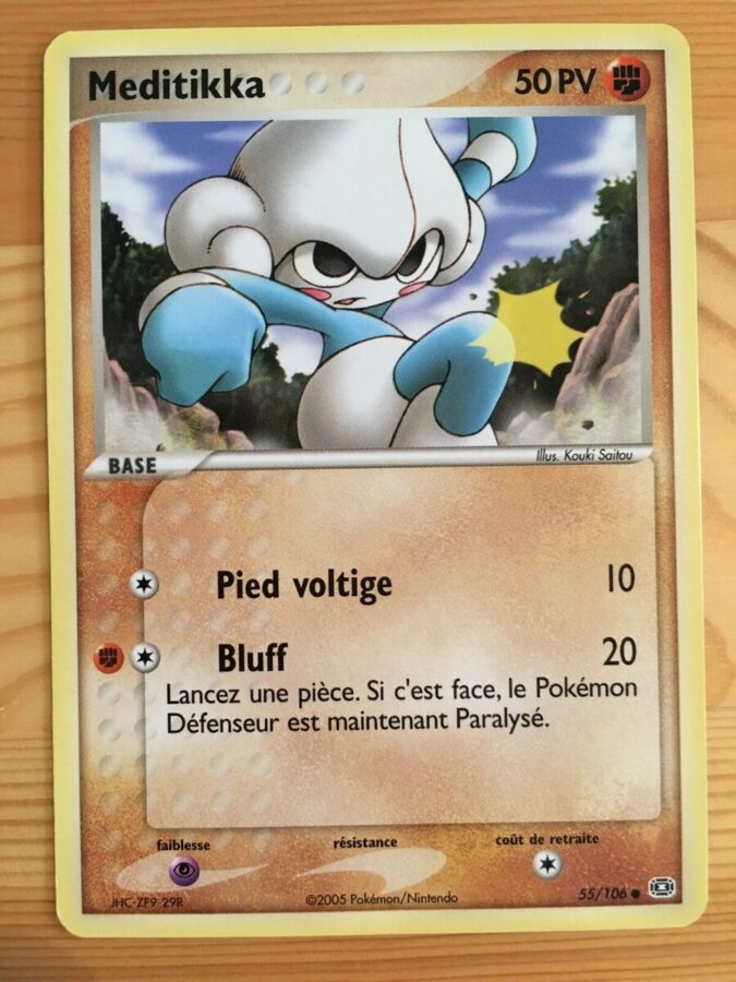 Meditikka Ex Emeraude Carte Pokemon