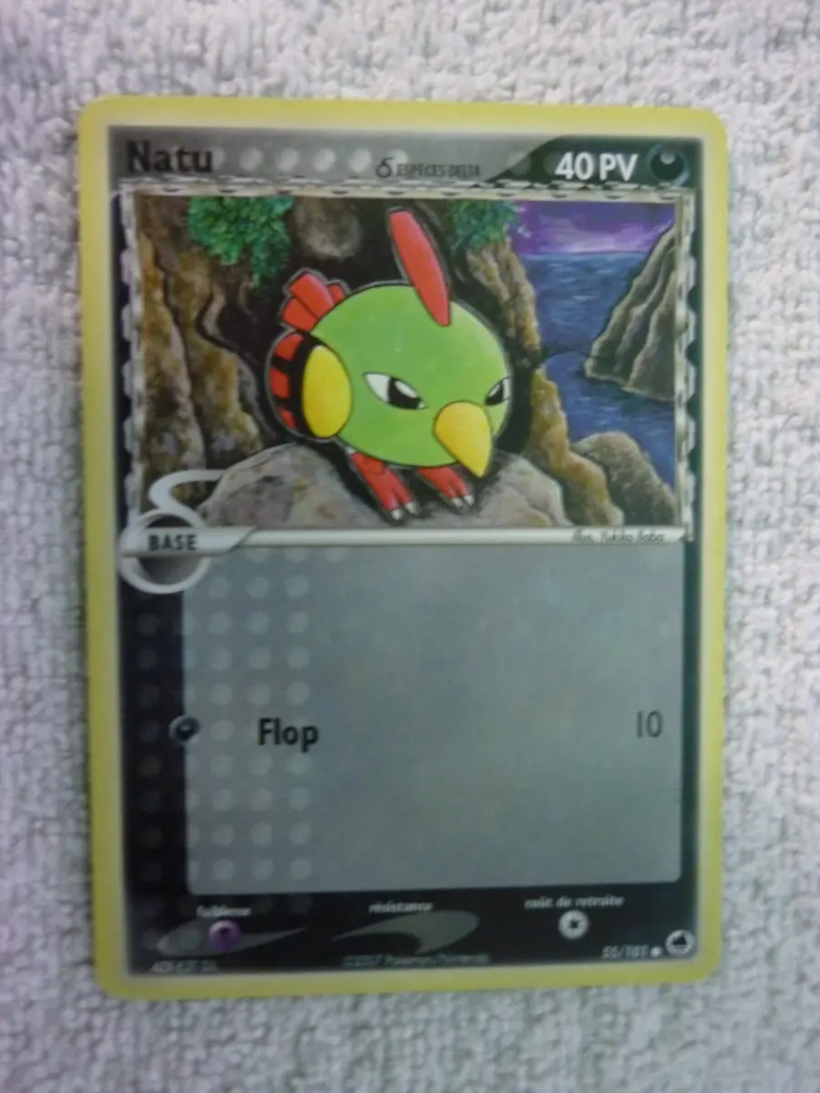 Natu 55 101 EX Ile Des Dragons Carte Pokemon