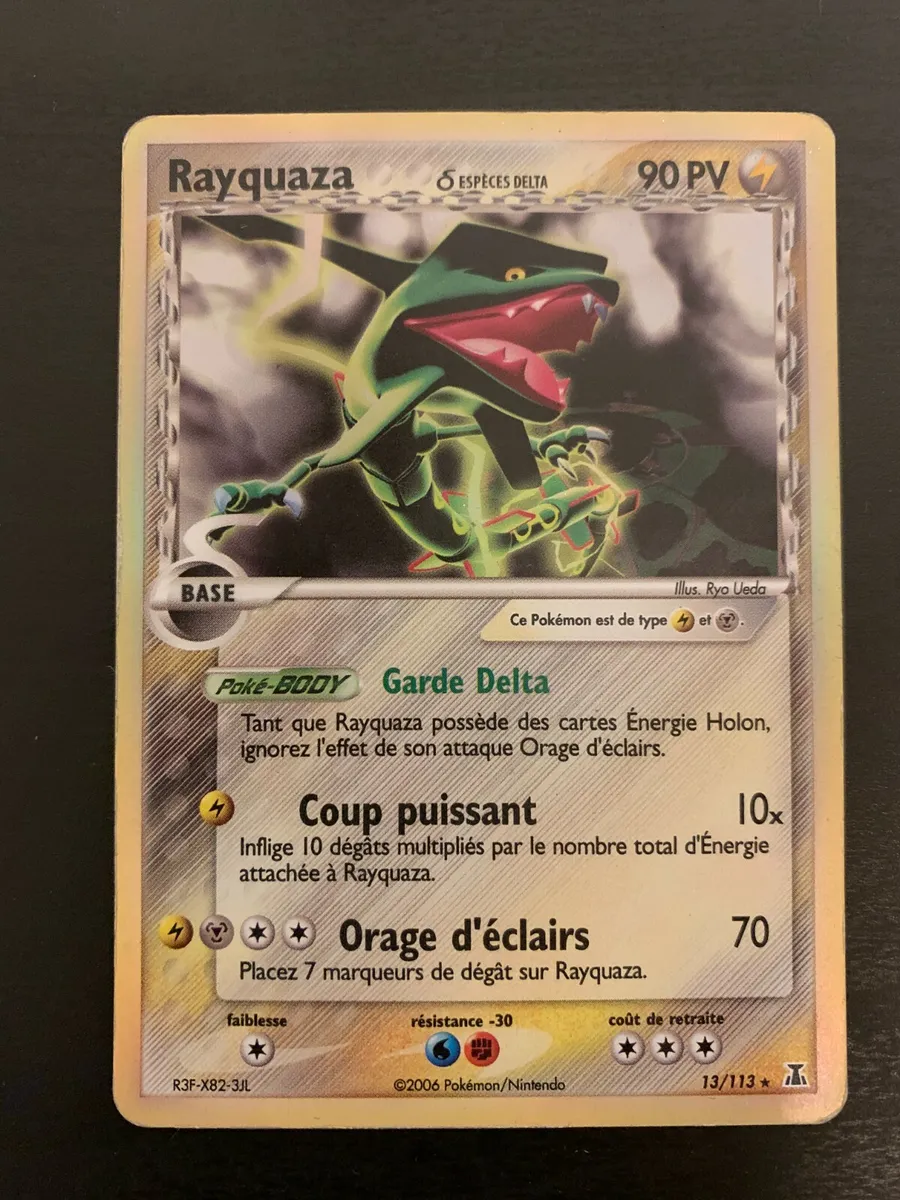 Rayquaza Ex Esp Ces Delta Carte Pokemon