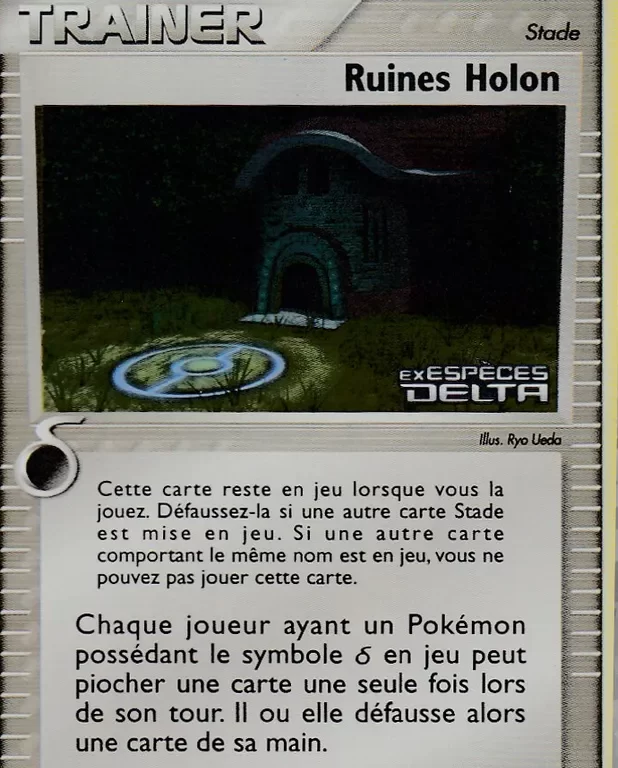 Ruines Holon 96 113 EX Espèces Delta carte Pokemon