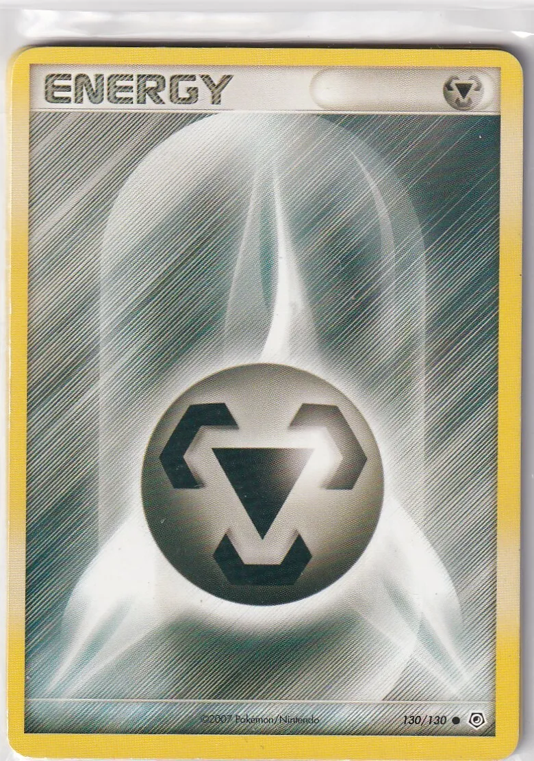 Énergie Métal 130 130 Diamant et Perle carte Pokemon