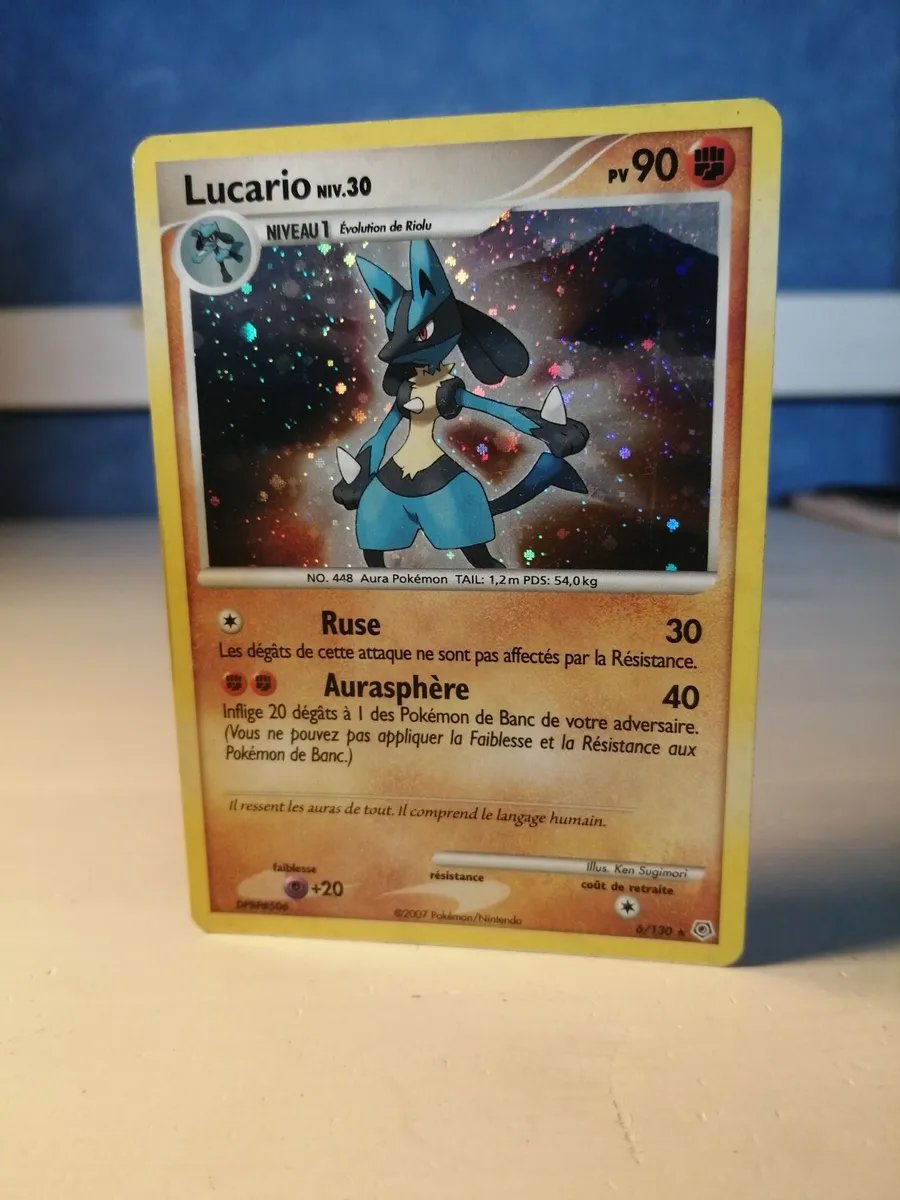 Lucario 6 130 Diamant Et Perle Carte Pokemon