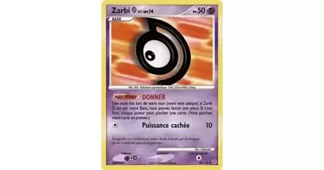 Zarbi D Diamant Et Perle Carte Pokemon