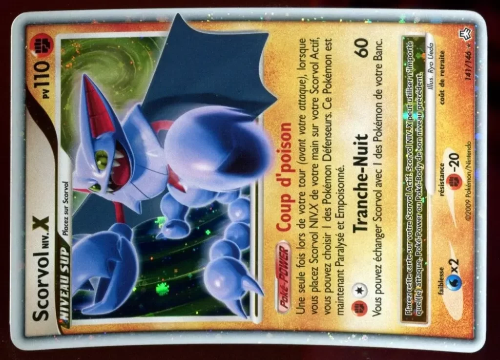 Scorvol NIV X 141 146 Diamant et Perle Eveil des Légendes carte Pokemon