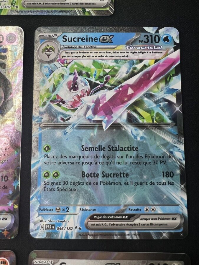 Sucreine Ex 046 182 Faille Paradoxe Carte Pokemon