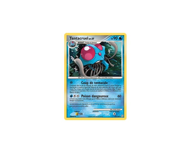 Tentacruel 75 146 Diamant et Perle Eveil des Légendes carte Pokemon