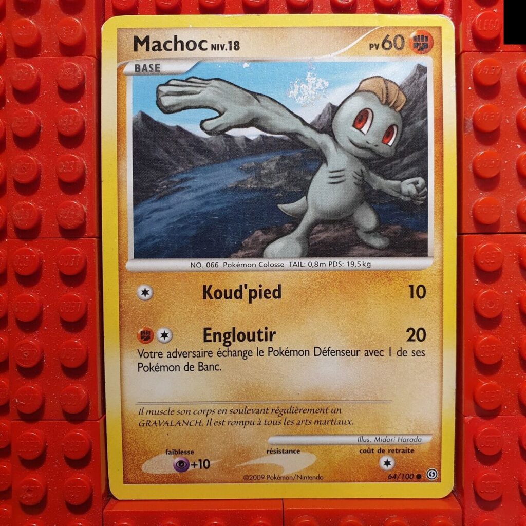 Machoc 64 100 Diamant et Perle Tempête carte Pokemon