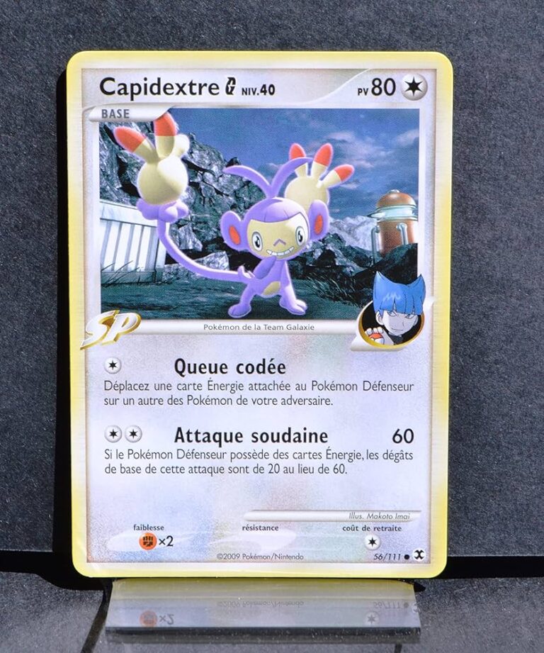 Capidextre Galaxie Platine Rivaux Mergeants Carte Pokemon