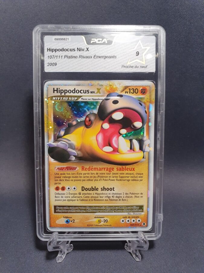 Hippodocus Niv X Platine Rivaux Mergeants Carte Pokemon