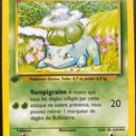 Bulbizarre 44/102 Set de base carte Pokemon