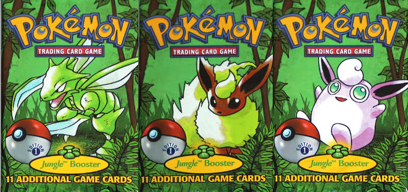 cartes pokemon jungle