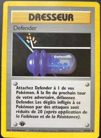 Defender 80/102 Set de base carte Pokemon