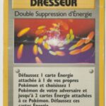 Double Suppression d'Énergie 79/102 Set de base carte Pokemon