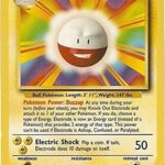 Électrode 21/102 Set de base carte Pokemon
