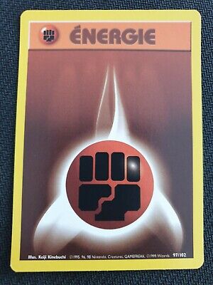 Énergie Combat 97/102 Set de base carte Pokemon