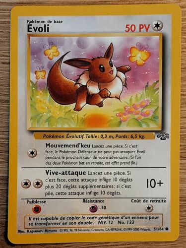 Cartes Pokémon Jungle : Toutes les cartes de la série