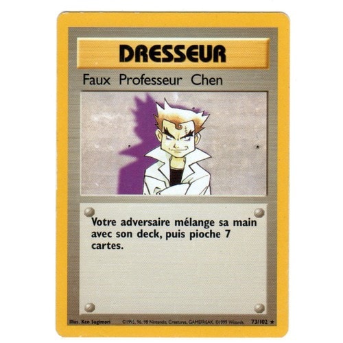 Cartes Pokémon Set de base : Toutes les cartes de la série