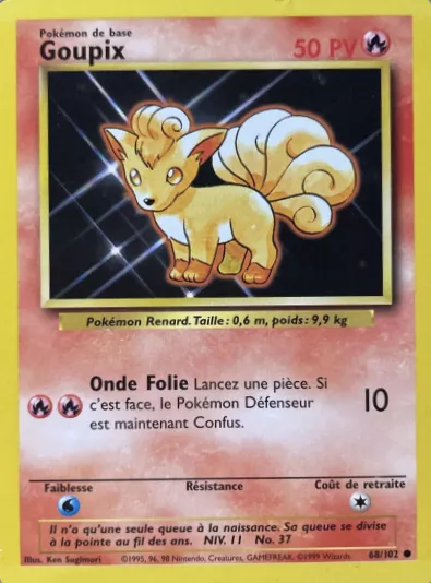 Cartes Pokémon Set de base : Toutes les cartes de la série