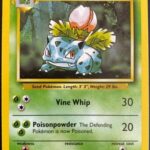 Herbizarre 30/102 Set de base carte Pokemon