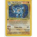 Mackogneur 8/102 Set de base carte Pokemon