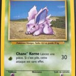 Nidoran 55/102 Set de base carte Pokemon