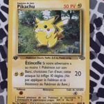 Pikachu 60/64 Jungle carte Pokemon