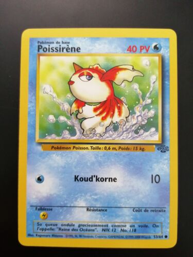 Cartes Pokémon Jungle : Toutes les cartes de la série