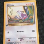 Rattata 61/102 Set de base carte Pokemon