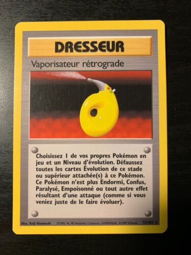 Cartes Pokémon Set de base : Toutes les cartes de la série