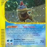 Aligatueur 12/165 Expedition carte Pokemon