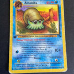 Amonita 52/62 Fossile carte Pokemon