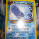 Amonita obscur 37/105 Neo Destiny carte Pokemon