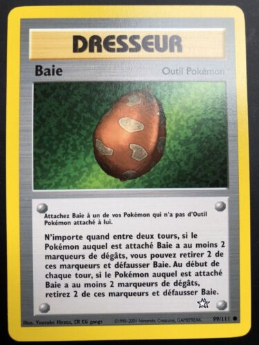 Cartes Pokémon Néo Génésis : Toutes les cartes de la série