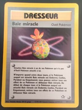 Cartes Pokémon Néo Génésis : Toutes les cartes de la série