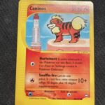 Caninos 80/147 Aquapolis carte Pokemon
