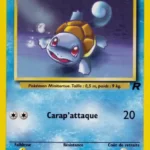 Carapuce 68/82 Team Rocket carte Pokemon