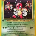 Coxyclaque 39/111 Néo Génésis carte Pokemon