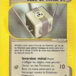 Cube de métal 01 129/147 Aquapolis carte Pokemon