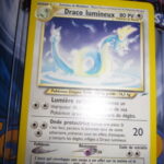 Draco lumineux 22/105 Neo Destiny carte Pokemon
