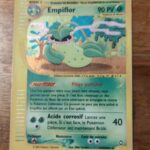 Empiflor H30/H32 Aquapolis carte Pokemon