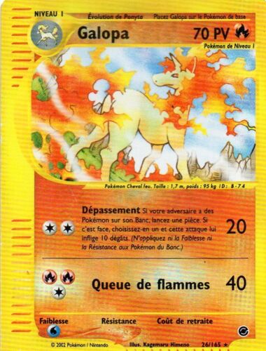 Galopa 62/165 Expedition carte Pokemon