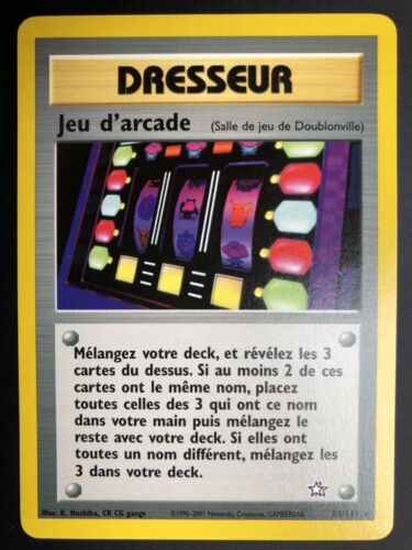 Cartes Pokémon Néo Génésis : Toutes les cartes de la série