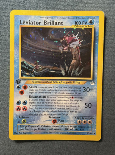 Cartes Pokémon Neo Revelation : Toutes les cartes de la série